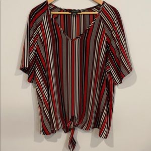 Michel Studio striped blouse